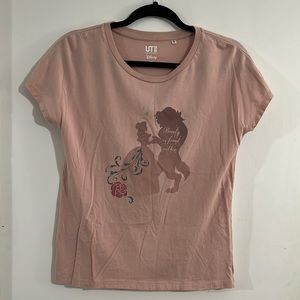 Uniqlo XS Beauty and the Beast Tshirt